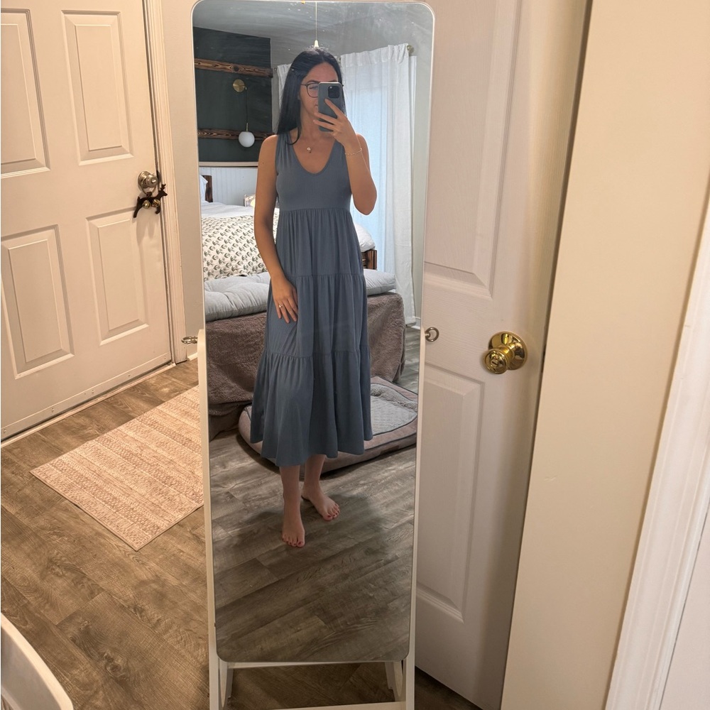 See You Monday Blue Dress